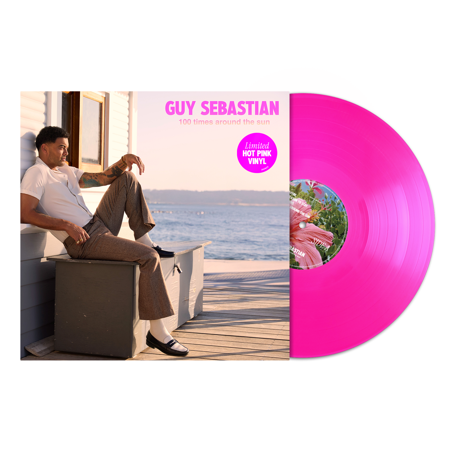 100 Times Around The Sun 'Hot Pink' Vinyl (SIGNED)