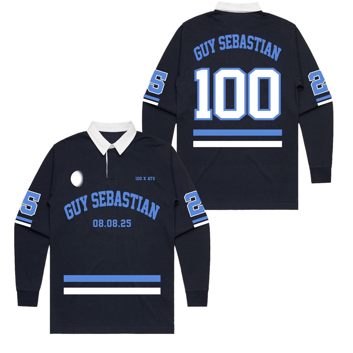 100x Rugby Navy Jersey