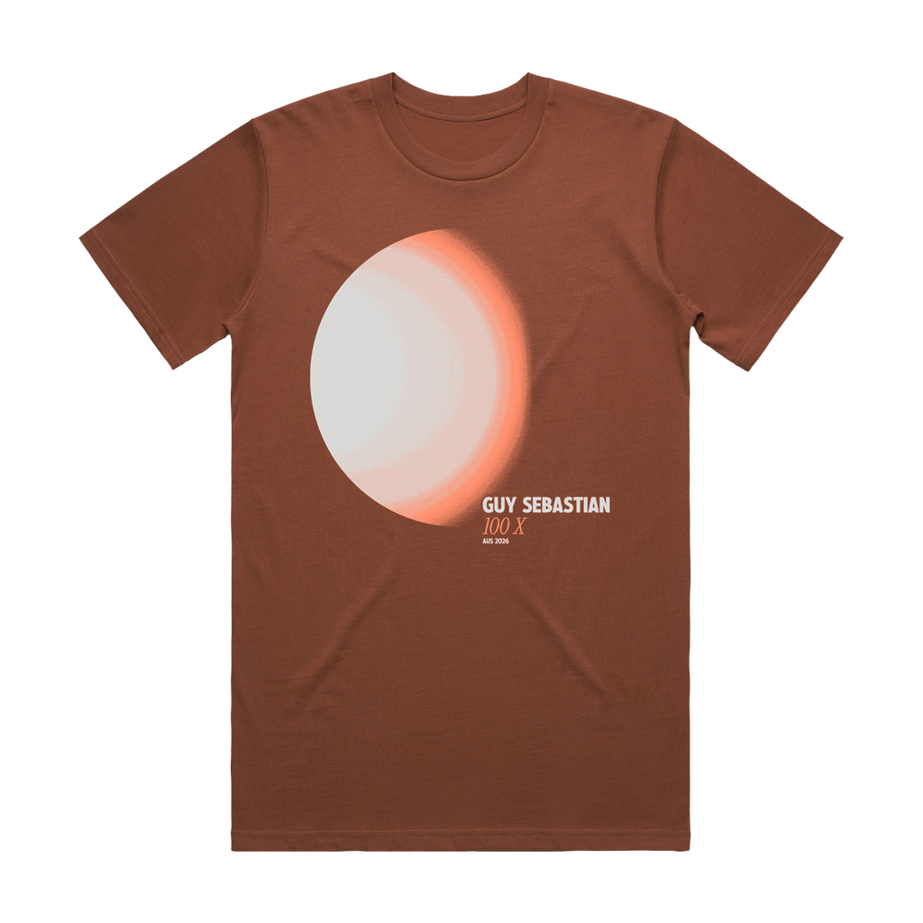 100x Orb Tour Tan Tee