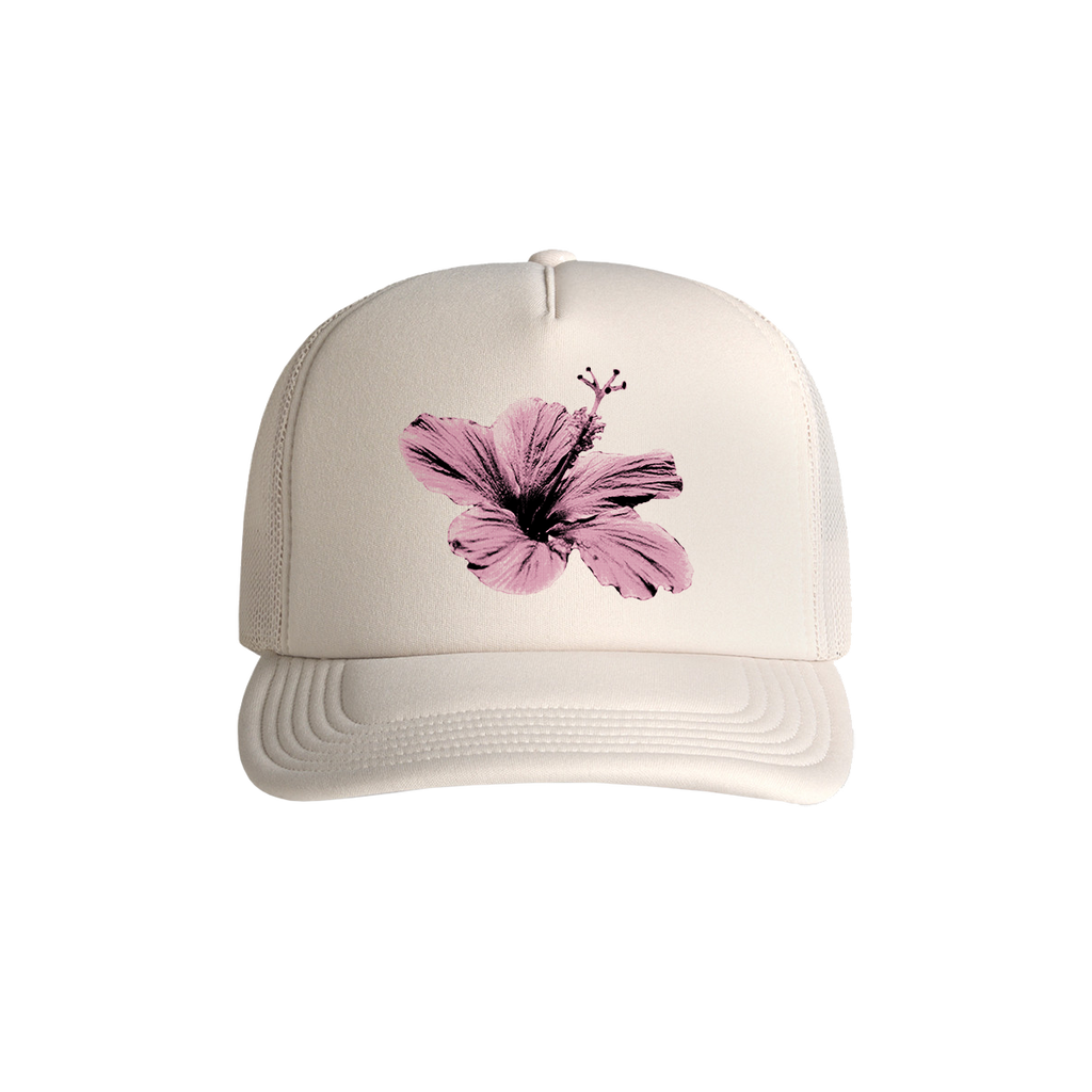 100x Hibiscus Foam Trucker