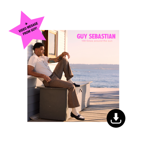 100 TIMES AROUND THE SUN DIGITAL DOWNLOAD + PERSONAL VIDEO MESSAGE FROM GUY!